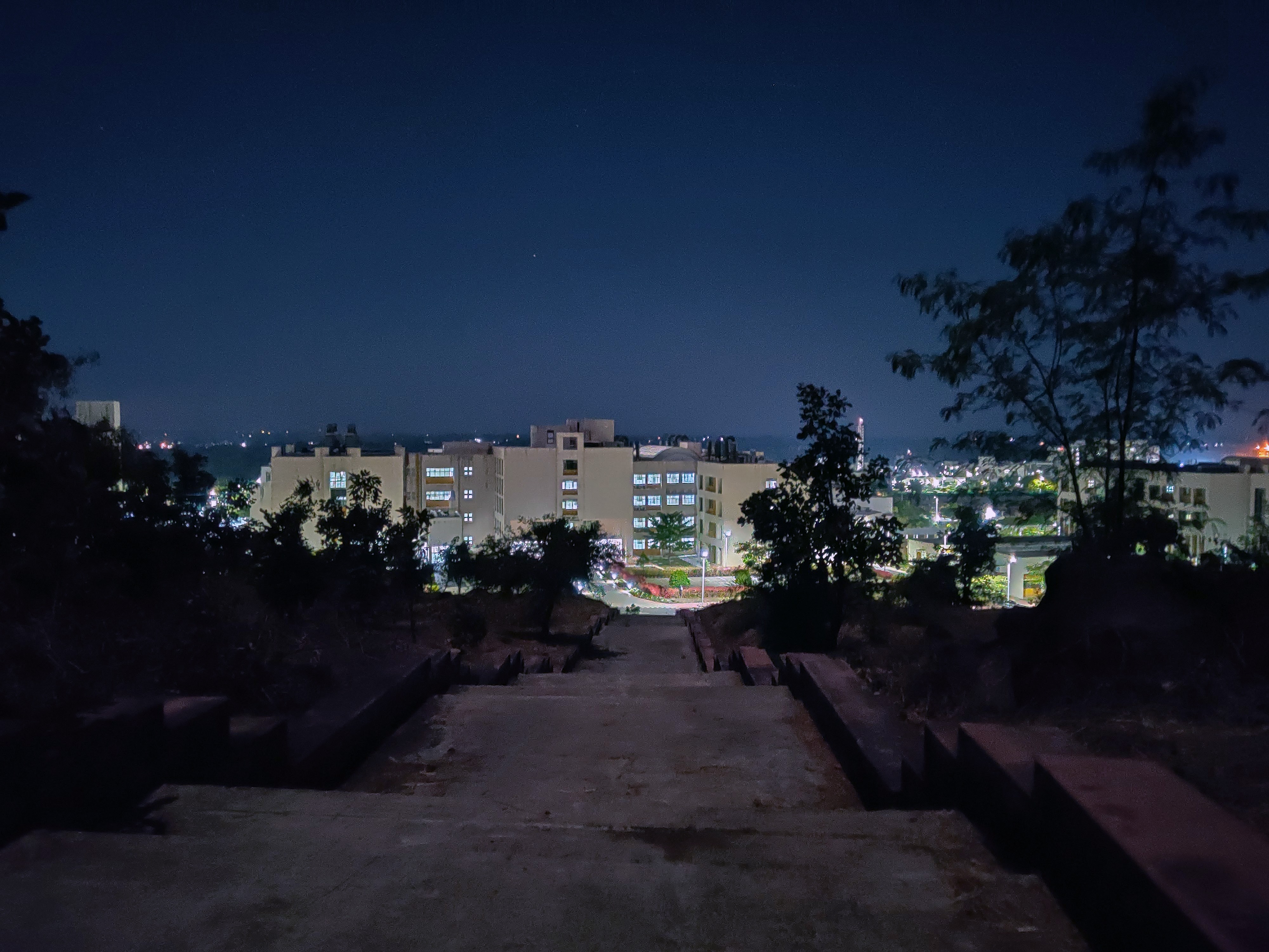 Banner image of IISER Bhopal at Night